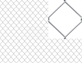 金属质感扣环围栏背景图片