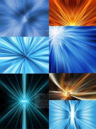 光束舞台精美背景图片