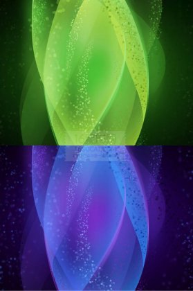 卡通背景图片梦幻抽象霓虹灯