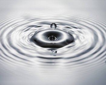 水珠精美PPT背景图片