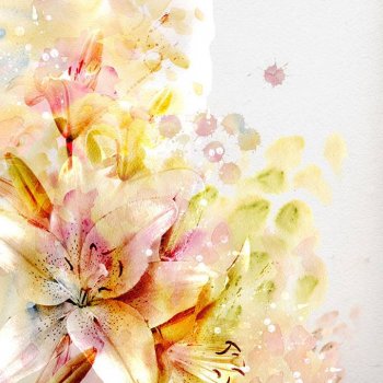 ppt背景图片淡雅梦幻花纹