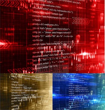 科技字母乱码背景图片素材