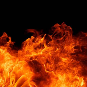 黑色炙热火焰精美背景图片