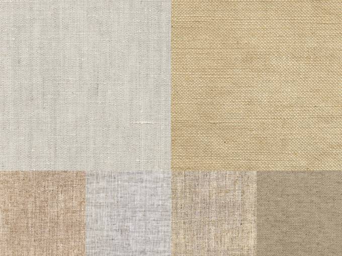 小清新淡雅麻布布料背景图