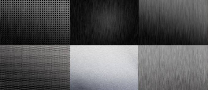 黑色金属材质qq背景图