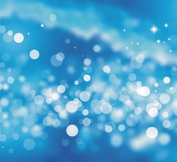 banner清爽蓝色斑点背景图