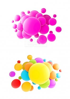 微信朋友圈质感圆球背景图片