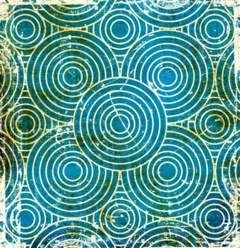 背景图片 唯美蓝色圈圈