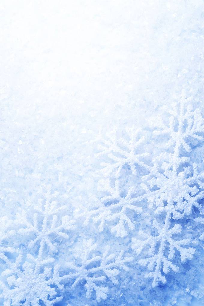 淡雅的雪花ppt背景图片