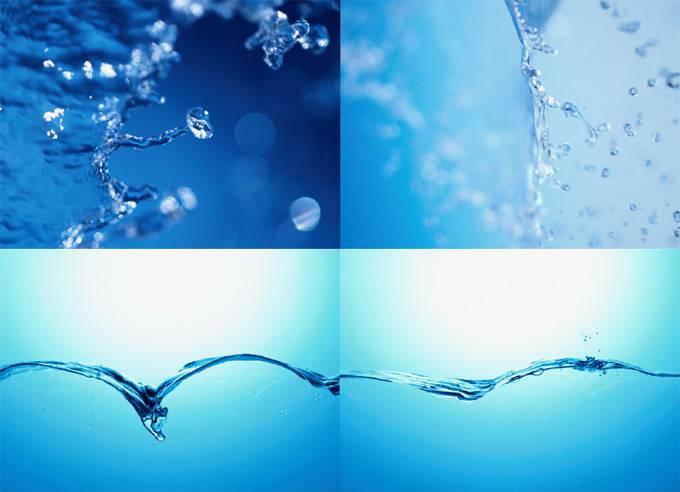 清爽水波纹背景图大全