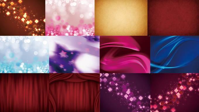 圣诞梦幻绚丽图片背景