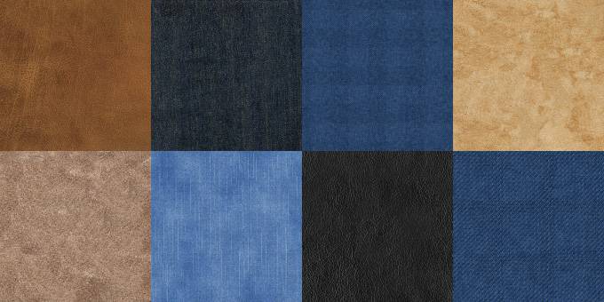 电脑桌面牛仔布纹背景图片