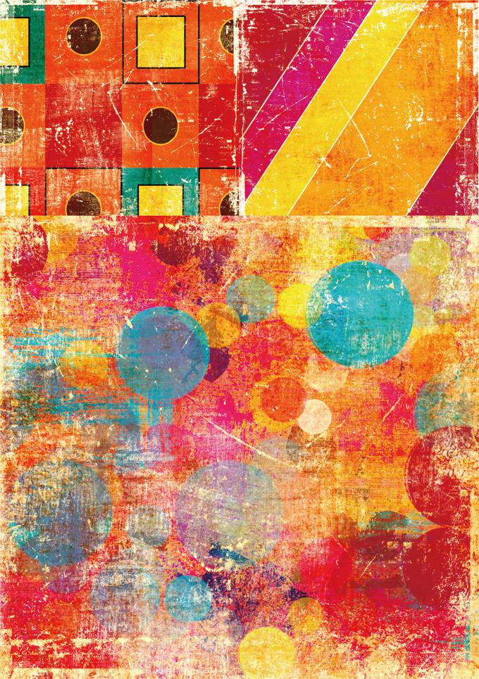 复古怀旧高清多彩背景图片