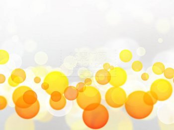 背景图片可爱橘黄梦幻光晕