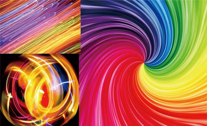 炫彩美丽的背景图