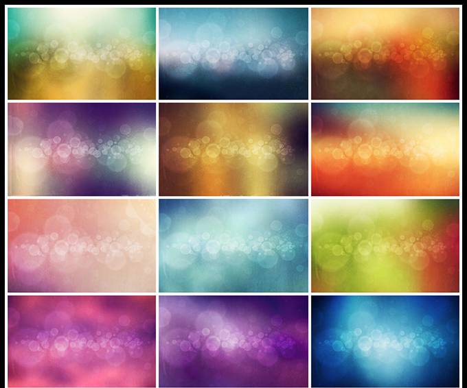 炫酷光斑博客背景图片