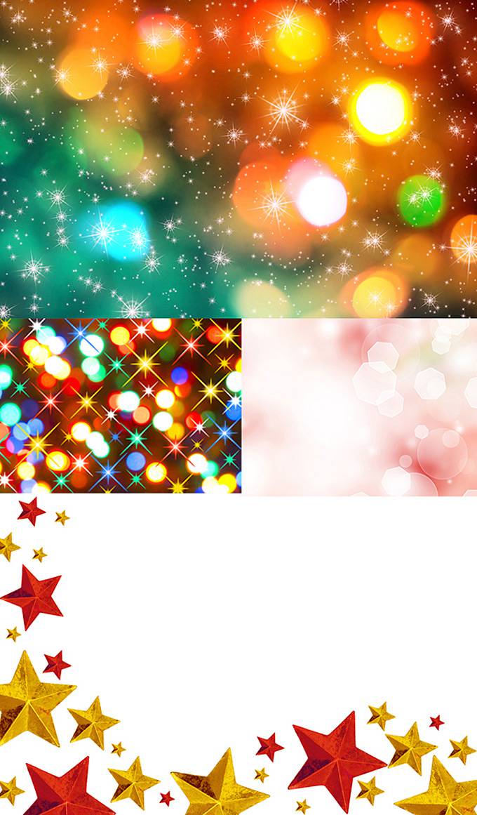 炫酷闪耀全家福背景图大全