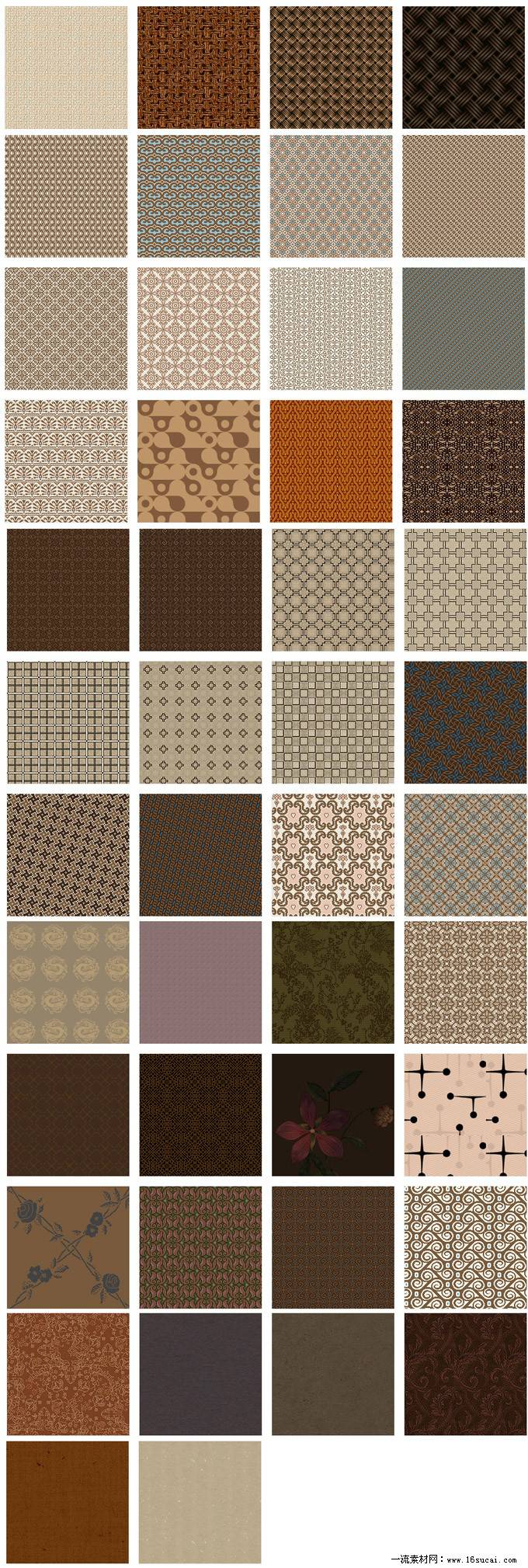 褐色花纹qq背景图片