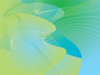 炫彩曲线word背景图片