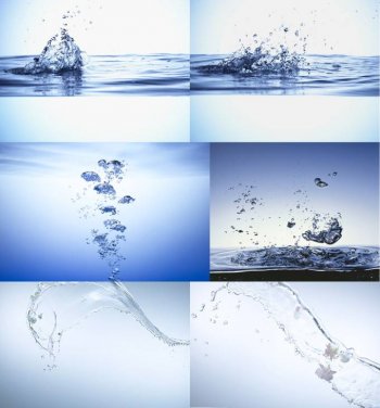 动感水波纹桌面背景图