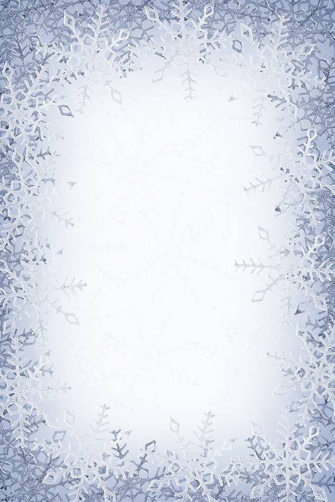 圣诞节雪花ppt背景图片简约