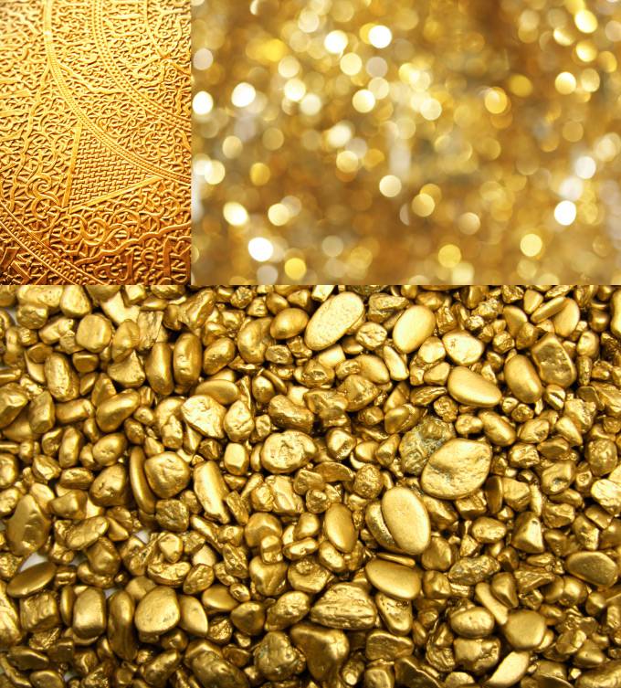 炫酷金色博客背景图片