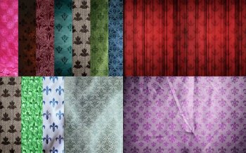 背景图片可爱时尚布匹素材