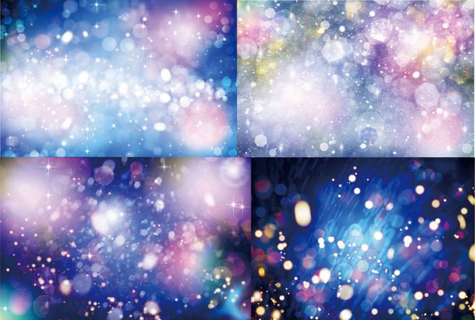 璀璨光晕ppt背景图片