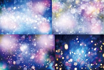 璀璨光晕ppt背景图片