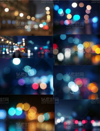 模糊城市风光qq名片背景图片