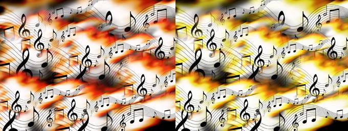 乐符背景空间背景图