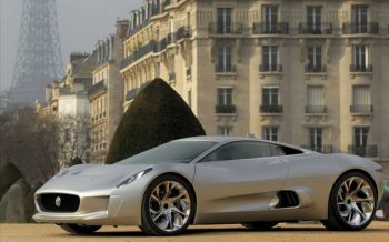 捷豹C-X75概念车超清晰图片