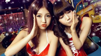 车展上的香车美女图片写真集