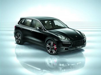 奢华的保时捷卡宴汽车图片