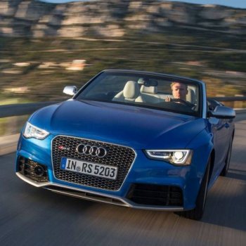 奥迪RS5敞篷跑车超清图片