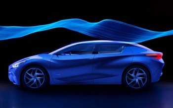 东风日产尼桑汽车摄影图片