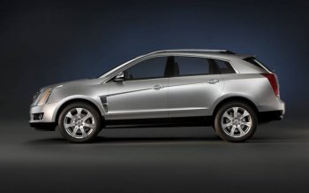 凯迪拉克suv精美特写素材