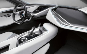 宝马概念车精美大气驾驶室图片赏析