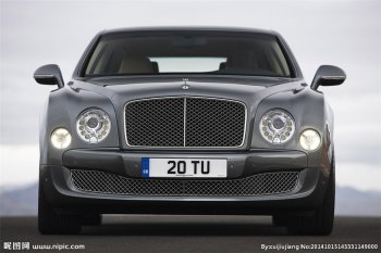 最新款宾利慕尚轿车高清图片