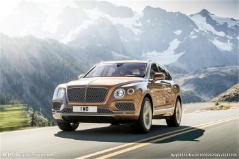 奢华大气的宾利添越图片