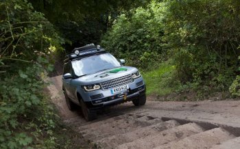 最强悍的路虎揽胜越野车高清桌面壁纸