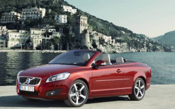 沃尔沃C70敞篷跑车高清桌面壁纸