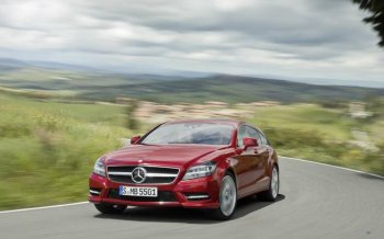 豪华奔驰CLS级高清汽车壁纸