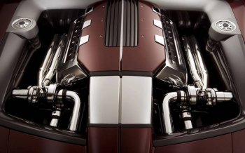 炫酷宽屏发动机高清图片