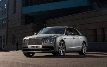 宾利飞驰V8古典豪华轿车汽车电脑桌面壁纸