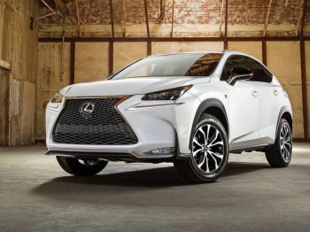 LexusNX2015年新款概念白色跑车壁纸
