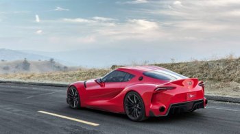 丰田FT-1超级跑车概念车宽屏壁纸