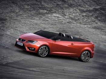 时尚大气的西雅特概念车高清桌面壁纸