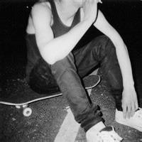 帅气男生黑白个性qq头像图片