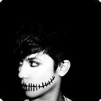 帅气男生黑白个性qq头像图片